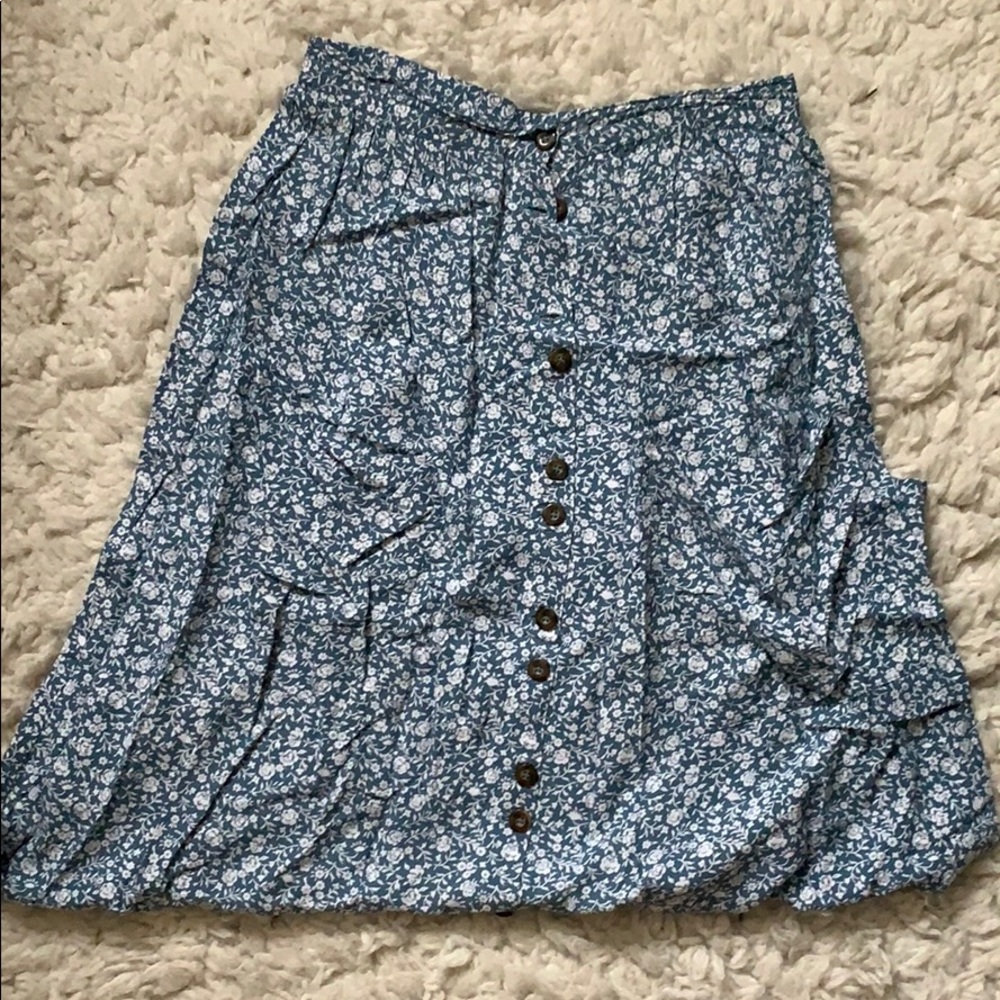 ASOS floral skirt